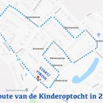 Optocht 2019 route